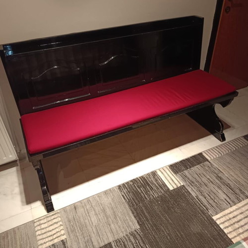 Monastic style kitchen bench used with 3 chairs gift