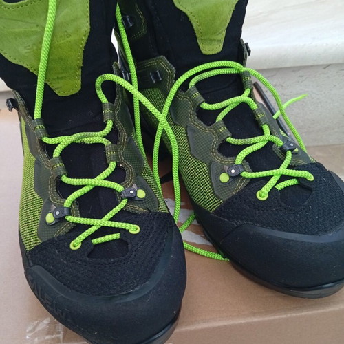 Salewa MS Raven 3 GTX hiking boots new, size 44.5, black and green