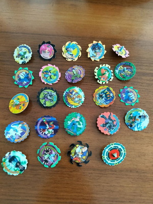 Beyblade spinners used, pack of 26