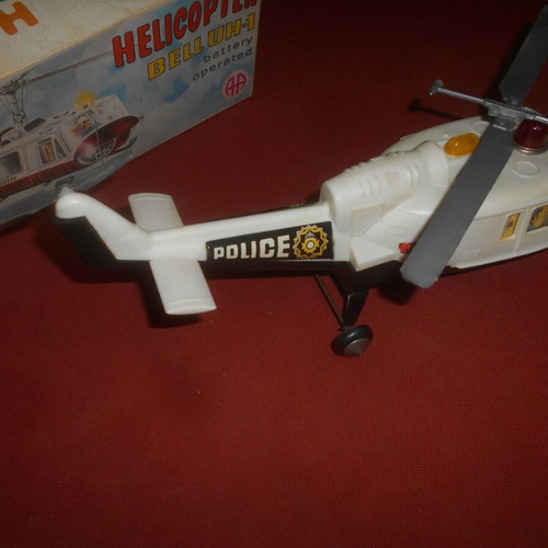 Ananiadis Bell UH-1 Police Helicopter Model 1970, like new