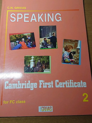 Speaking FCE English language learning book like new