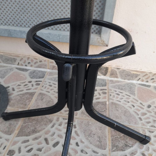 Clothes Stand and Umbrella Holder like new, metal black