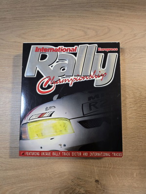 International Rally Championship PC game like new for Windows 95 98