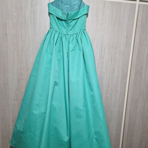 Peter Ellis England Victorian Bardot Evening Gown Dress with Blazer size S like new