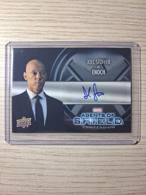 Joel Stoffer as Enoch Marvel Agents of S.H.I.E.L.D. autograph card