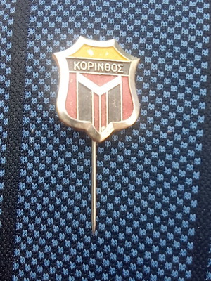 Korinthos Pin used with fading and white line on back
