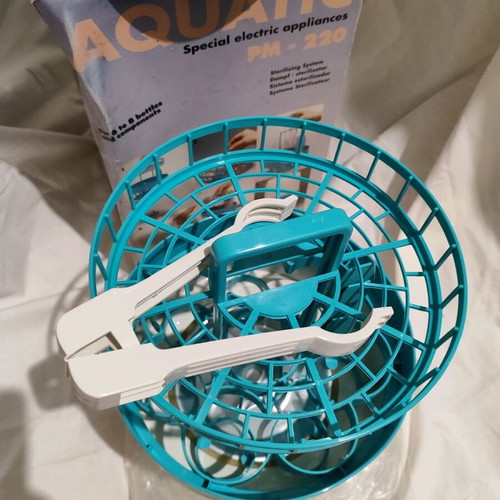 Bottle sterilizer and pacifiers new in box with all accessories