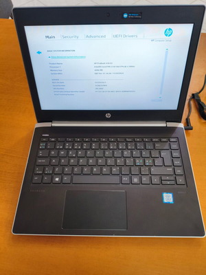 Laptop HP Probook 430 G5 μεταχειρισμένο, i3-8130u, 4GB DDR4