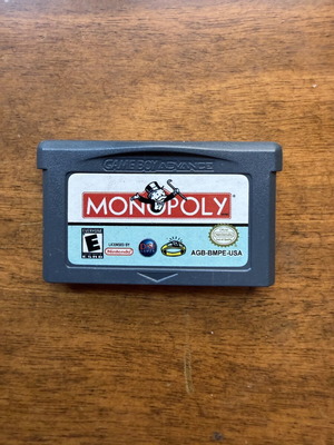 Monopoly παιχνίδι Game Boy Advance μεταχειρισμένο, αυθεντικό