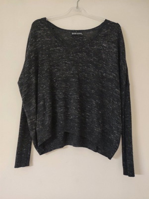 Bershka blouse used, black, size XS