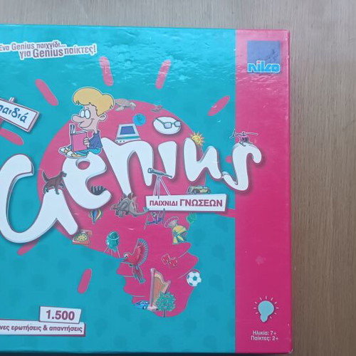 Genius board game used, educational
