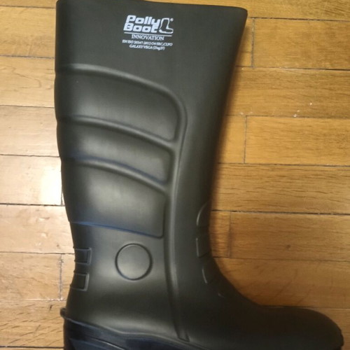 Polly Boot polyurethane knee-high work boots unisex