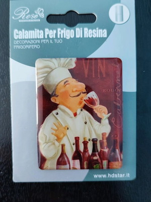 Chef fridge magnet new