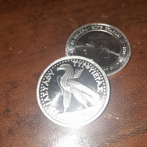 Silver oz coins 3 pieces St Helena 2024