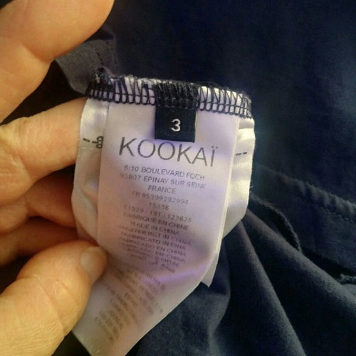 Kookai blouse size XL like new, blue