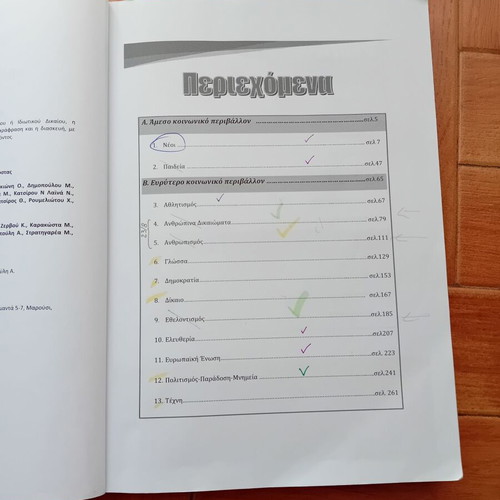 Modern Greek language essay used, pack of 3 tutoring books Othisi