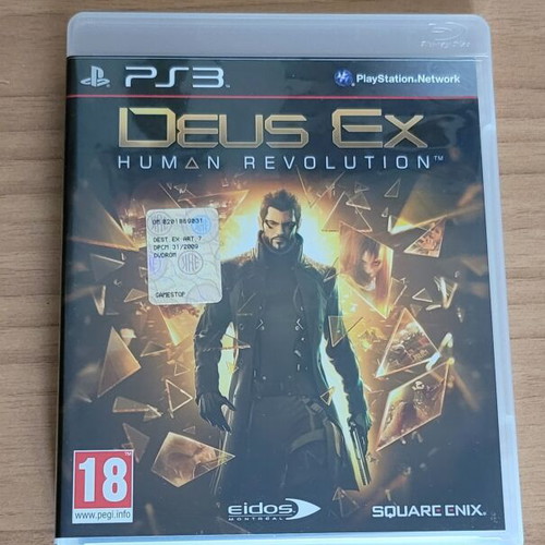 Deus Ex Human Revolution PS3 game, European version