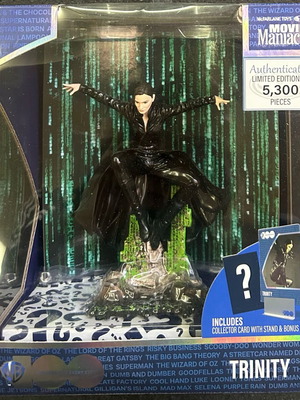 Trinity Matrix Movie Maniacs 6” figure new, Limited Edition 5300 pcs