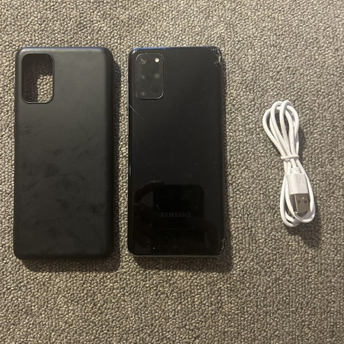 Samsung S20 Plus 128GB used, black, Android One