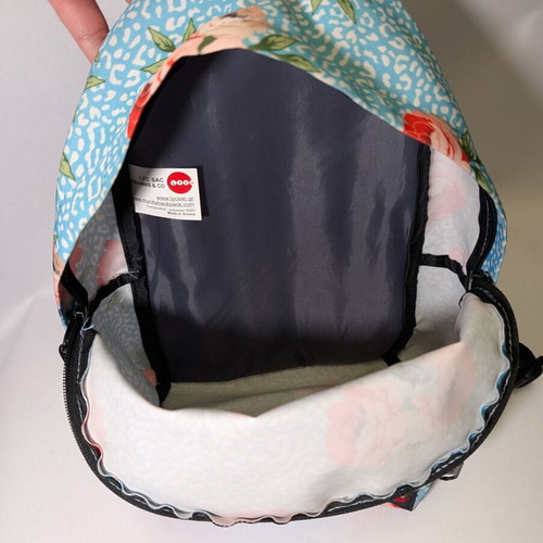 Lyc Sac Mini Turquoise School Backpack 10lt 23x15x33cm like new