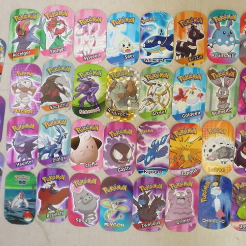 Ταπες ποδοσφαιστών Pokemon και άλλες, πακέτο 2500 τεμάχια