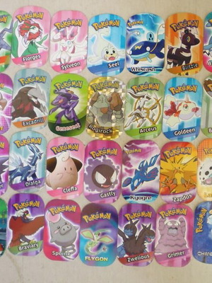 Ταπες ποδοσφαιστών Pokemon και άλλες, πακέτο 2500 τεμάχια