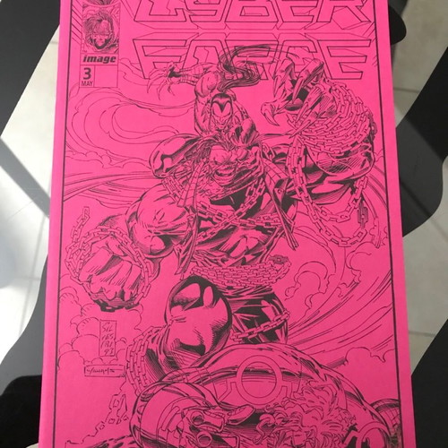 Cyberforce#3 Purple Ashcan Marc Silvestri new Image Comics mini-comic