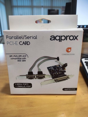 Approx appPCIE1P2S PCI Express card with 2 serial and 1 parallel ports