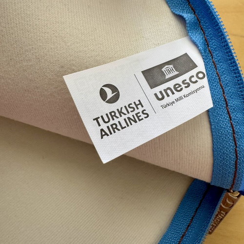 Turkish Airlines x UNESCO Travel Pouch Set new, 2 pieces