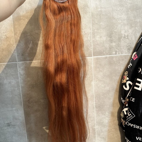 Ginger Hair Ponytail 75 cm, 150g, like new