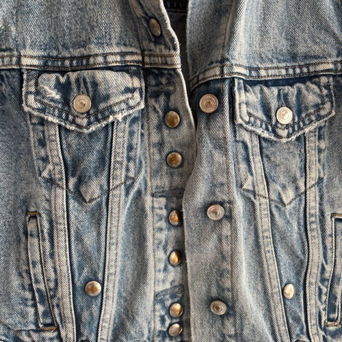 Allsaints denim jacket like new, blue, size XS
