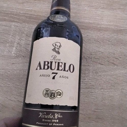 Abuelo 7 Anos Rum New, Sealed Bottle