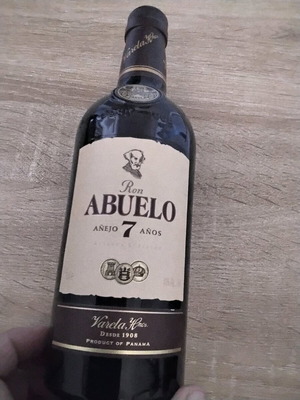 Abuelo 7 Anos Rum New, Sealed Bottle