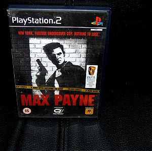 MAX PAYNE PLAYSTATION 2 COMPLETE