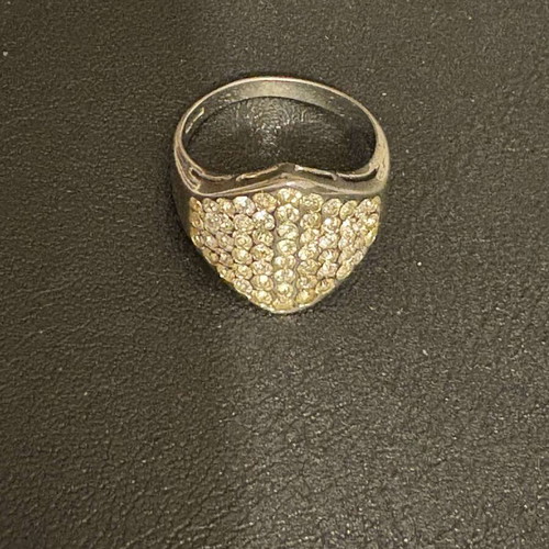 Women's ring No54 used, yellow gold color