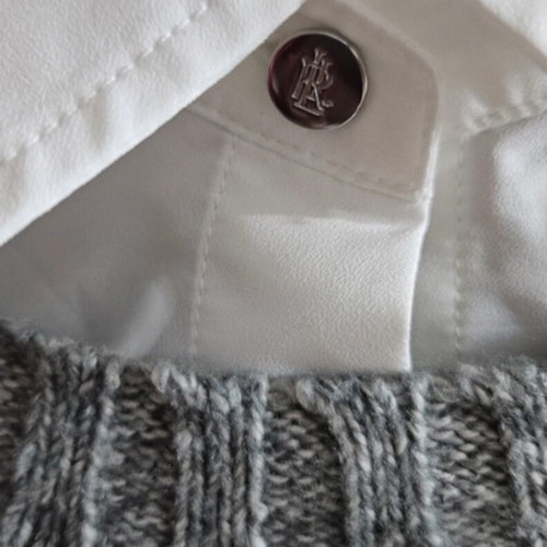 Ralph Lauren women's sweater XXS like new, white and gray