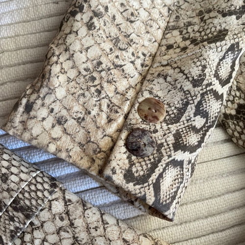 Roberto Cavalli vintage snake print blazer, small