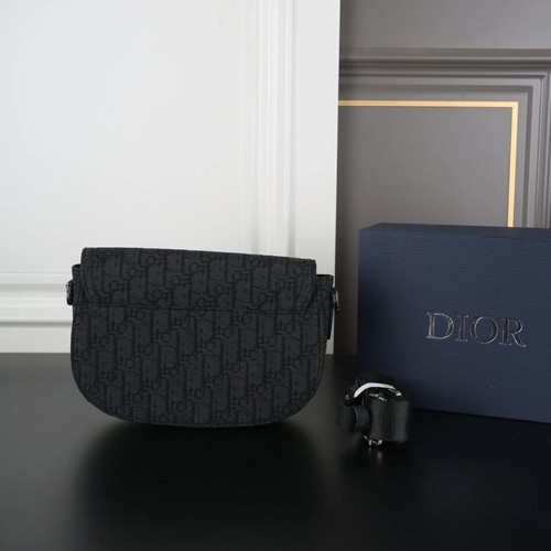 Dior Men Saddle Bag new, black, crossbody