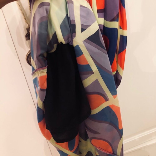 Innocent Multicolor Dress S New With Straps And Belt