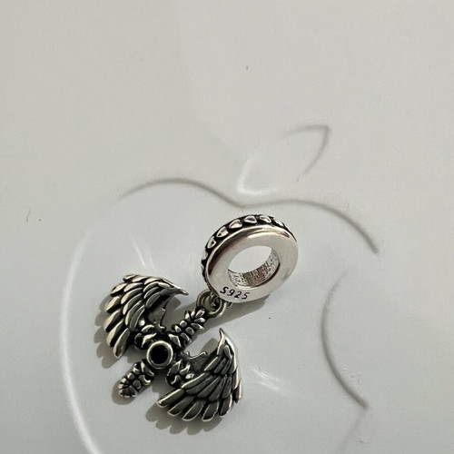 925 Silver Charm for Bracelet new, Eye of the Phoenix