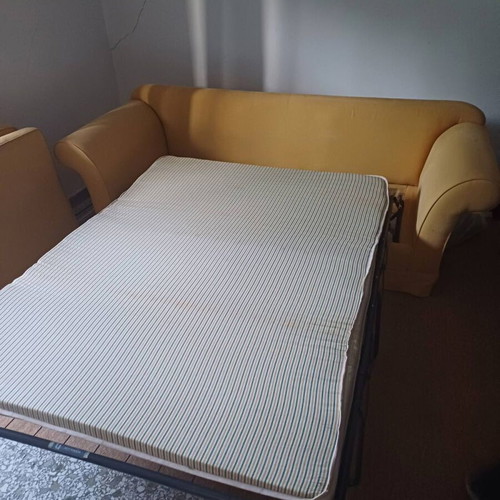 Sofa bed used, comfortable double