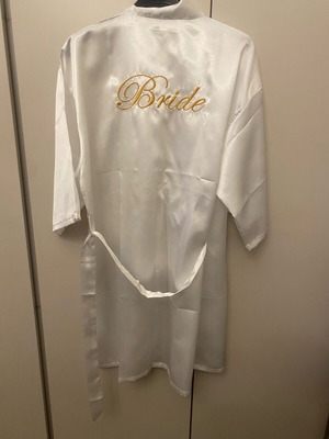 Bridal robe new, never worn