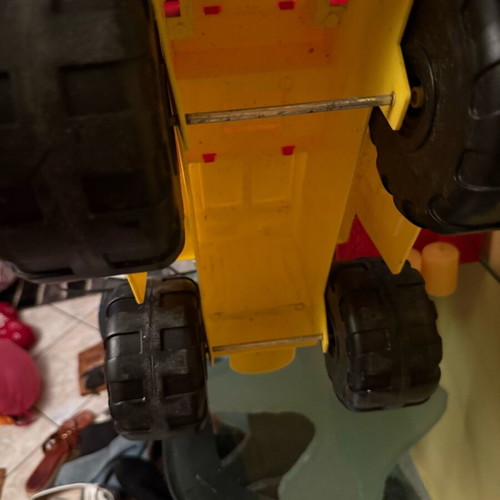 Kids toy truck excavator used with hard plastic