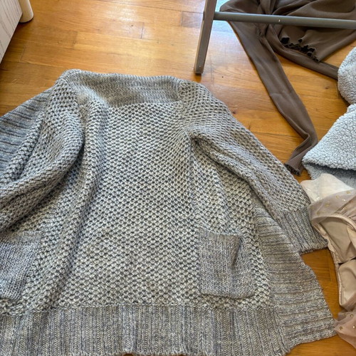 Orchestra wool cardigan for kids like new, grey, size 122 cm