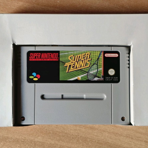 Super Tennis SNES used, boxed with instructions