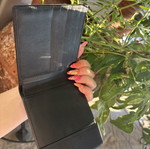 BMW wallet new, genuine leather, black