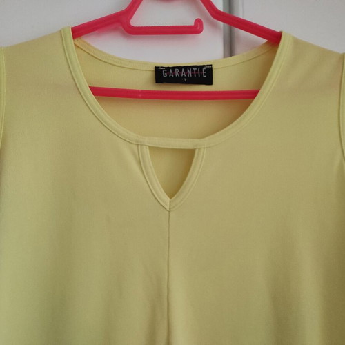 Garantie women's blouse size M used, yellow, non-cotton