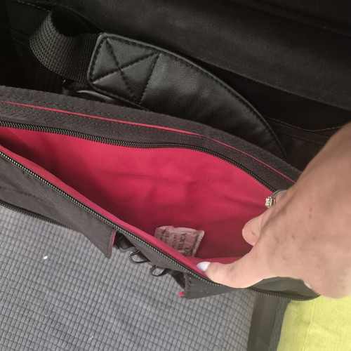 Laptop bag new, black professional