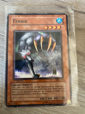 Yu-Gi-Oh! Fenrir Common Invasion Of Chaos IOC-020 употребяван