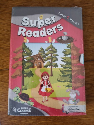 Super course Super readers Level 1 Pre A1 book set new